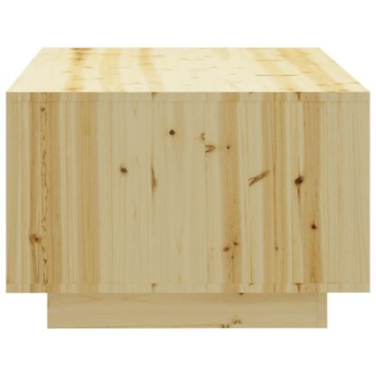 Couchtisch 110x50x33,5 cm Massivholz Tanne - Image 6