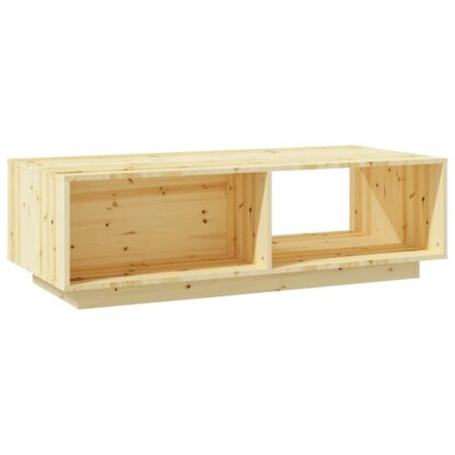 Couchtisch 110x50x33,5 cm Massivholz Tanne - Image 7