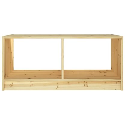Couchtisch 75x50x33,5 cm Massivholz Tanne - Image 5
