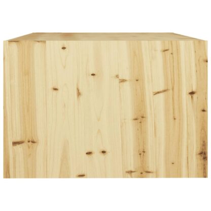 Couchtisch 75x50x33,5 cm Massivholz Tanne - Image 6
