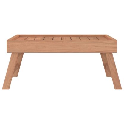 Klapptablett 55x35x25 cm Massivholz Teak - Image 3