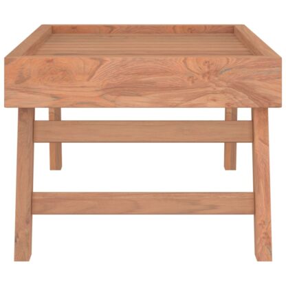 Klapptablett 55x35x25 cm Massivholz Teak - Image 4