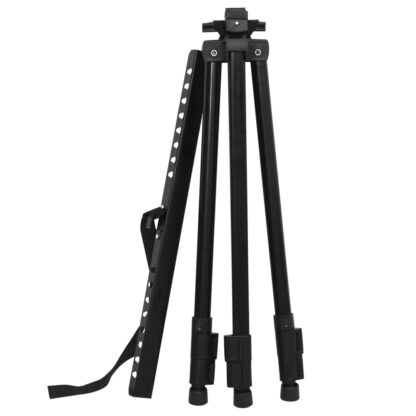 Staffelei Verstellbar Schwarz Metall - Image 8