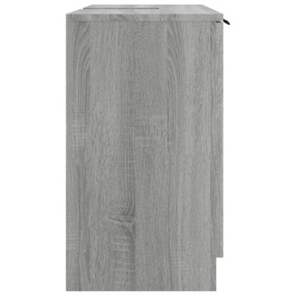 Badschrank Grau Sonoma 64,5x33,5x59 cm Holzwerkstoff - Image 8