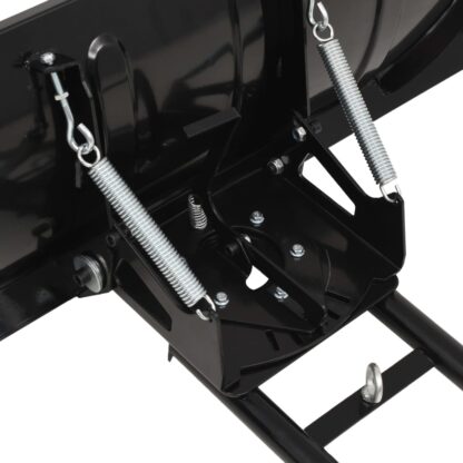 Schneeschild für ATV 120x38 cm Schwarz - Image 6
