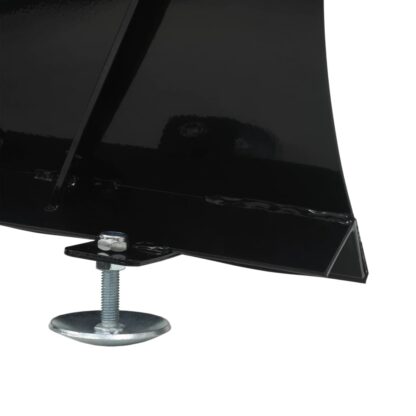 Schneeschild für ATV 120x38 cm Schwarz - Image 9