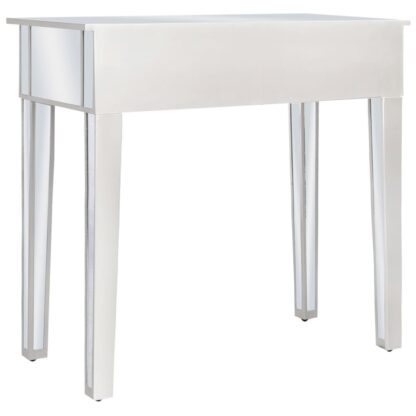 Verspiegelter Schminktisch mit Hocker MDF und Glas - Image 4