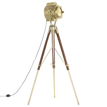 Stehleuchte Dreibein Massivholz Mango 193 cm - Image 2