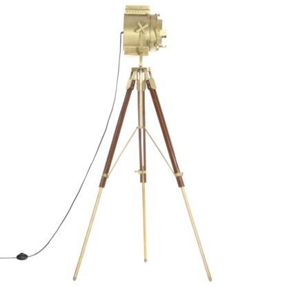 Stehleuchte Dreibein Massivholz Mango 193 cm - Image 5