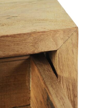 Nachttische 2 Stk. 40x30x50 cm Teak Massivholz - Image 5