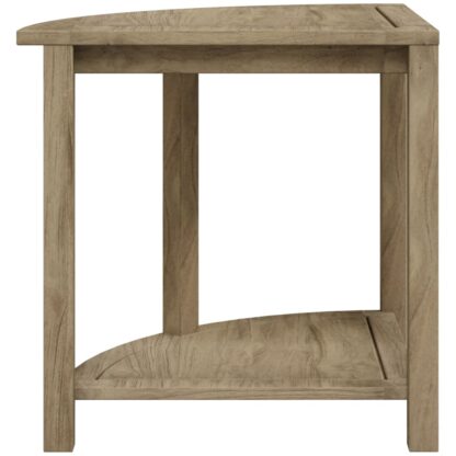 Eck-Duschbank 50x40x45 cm Massivholz Teak - Image 3