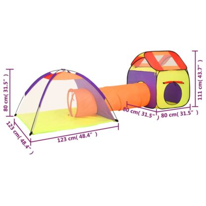 Spielzelt für Kinder Mehrfarbig 338x123x111 cm - Image 8
