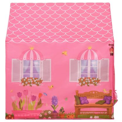 Spielzelt für Kinder Rosa 69x94x104 cm - Image 4