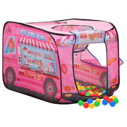 Spielzelt für Kinder Rosa 70x112x70 cm - Image 3