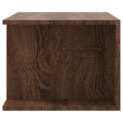 TV-Schrank mit LED-Leuchten Braun Eichen-Optik 90x39x30 cm - Image 9