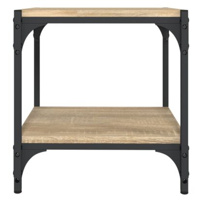 TV-Schrank Sonoma-Eiche 40x33x41 cm Holzwerkstoff und Stahl - Image 5
