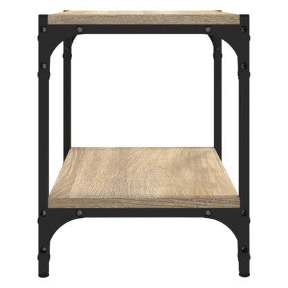 TV-Schrank Sonoma-Eiche 40x33x41 cm Holzwerkstoff und Stahl - Image 6