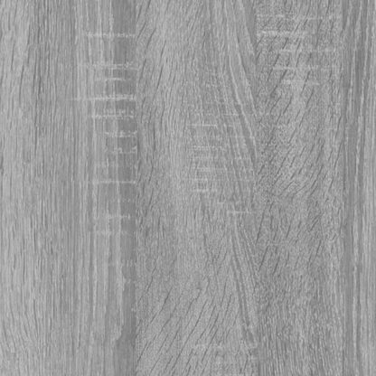 TV-Schrank Grau Sonoma 100x33x41 cm Holzwerkstoff und Stahl - Image 8