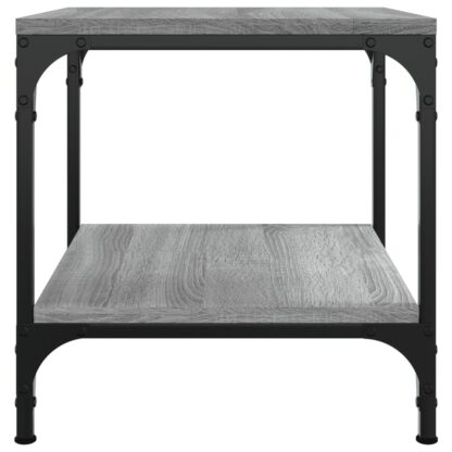 Beistelltische 2 Stk. Grau Sonoma 40x40x40 cm Holzwerkstoff - Image 7