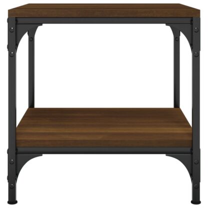 Beistelltisch Braun Eichen-Optik 40x40x40 cm Holzwerkstoff - Image 4