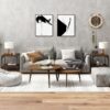 Beistelltische 2 Stk. Braun Eiche 40x40x40 cm Holzwerkstoff