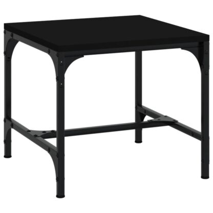 Beistelltisch Schwarz 40x40x35 cm Holzwerkstoff - Image 2