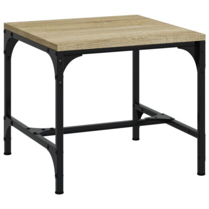 Beistelltisch Sonoma-Eiche 40x40x35 cm Holzwerkstoff - Image 2