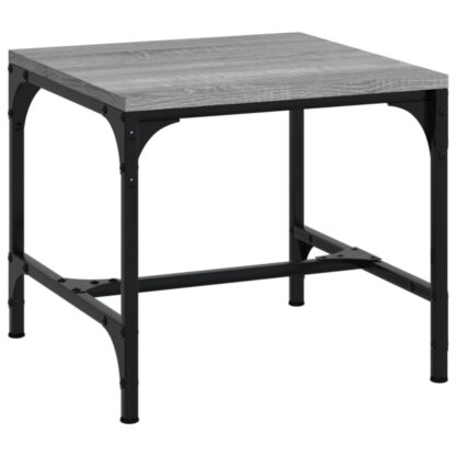 Beistelltische 2 Stk. Grau Sonoma 40x40x35 cm Holzwerkstoff - Image 5