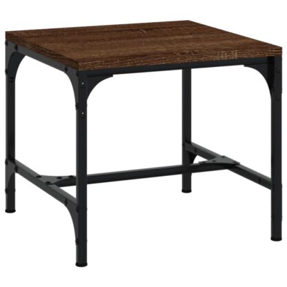 Beistelltische 2 Stk. Braun Eiche 40x40x35 cm Holzwerkstoff - Image 5