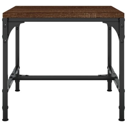 Beistelltische 2 Stk. Braun Eiche 40x40x35 cm Holzwerkstoff - Image 6
