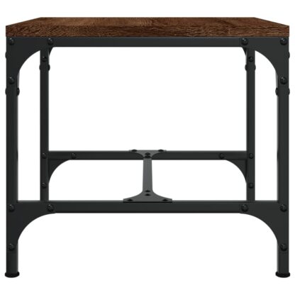Beistelltische 2 Stk. Braun Eiche 40x40x35 cm Holzwerkstoff - Image 7