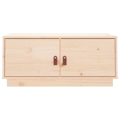 Couchtisch 80x50x35 cm Massivholz Kiefer - Image 6