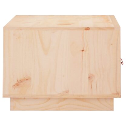 Couchtisch 80x50x35 cm Massivholz Kiefer - Image 8