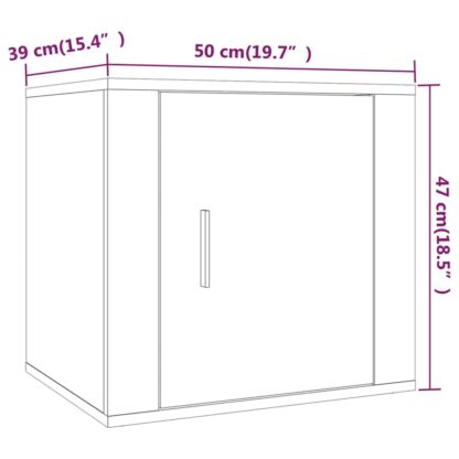 Nachttisch Grau Sonoma 50x39x47 cm - Image 10
