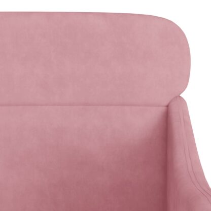 Sessel Rosa 63x76x80 cm Samt - Image 6