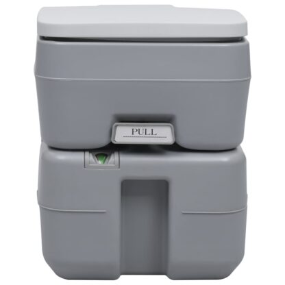 Tragbare Camping-Toilette mit Wasserbehälter - Image 3