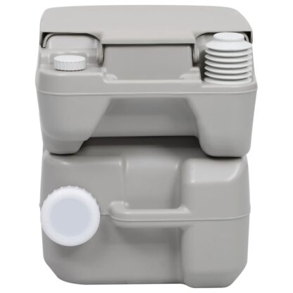 Tragbare Campingtoilette mit Waschbecken und Wasserbehälter - Image 3