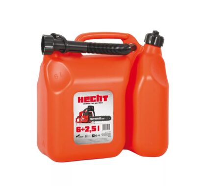 HECHT K00085 Kombi-Benzinkanister 6 Liter und 2.5 Liter