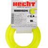 HECHT 10001524 2.4 mm x 15 m, Runder Ersatzfaden Rasentrimmer