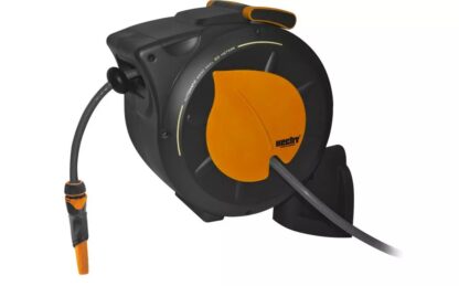 HECHT 08666 Automatische Wand-Schlauchtrommel 20m
