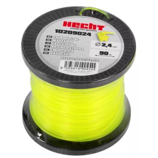HECHT 10209024 2.4 mm x 90 m, Sternförmiger Ersatzfaden Rasentrimmer