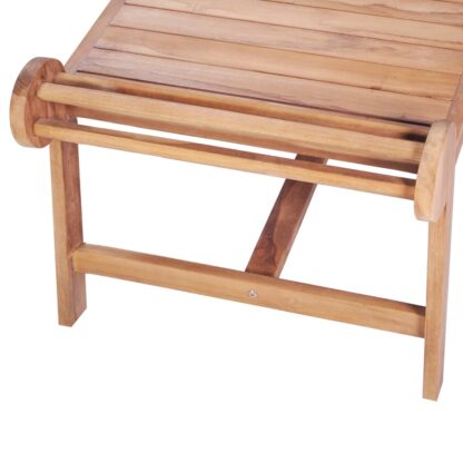 Couchtisch 100x50x45 cm Massivholz Teak - Image 4