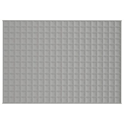 Gewichtsdecke Grau 138x200 cm 6 kg Stoff - Image 2