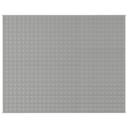 Gewichtsdecke Grau 235x290 cm 11 kg Stoff - Image 2