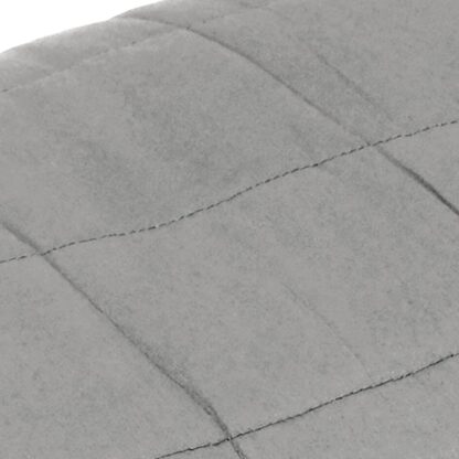 Gewichtsdecke Grau 235x290 cm 11 kg Stoff - Image 4