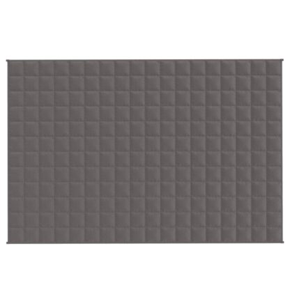 Gewichtsdecke Grau 120x180 cm 5 kg Stoff - Image 2