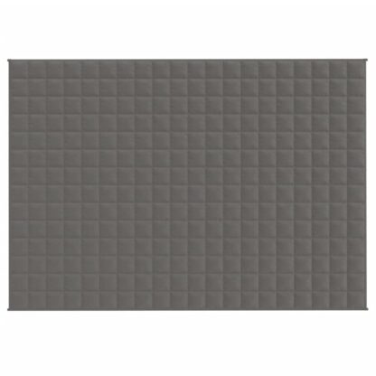 Gewichtsdecke Grau 138x200 cm 6 kg Stoff - Image 2
