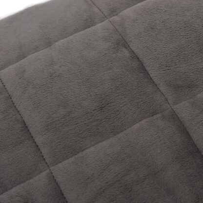 Gewichtsdecke Grau 200x225 cm 9 kg Stoff - Image 4