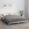 Gewichtsdecke Grau 200x225 cm 13 kg Stoff