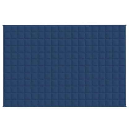Gewichtsdecke Blau 120x180 cm 5 kg Stoff - Image 2